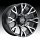 Ultra 123U Scorpion Machined Gloss Black Custom Truck Wheels